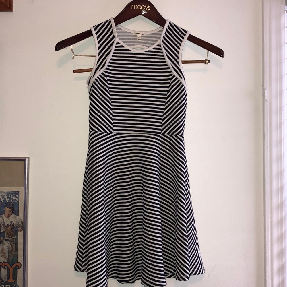 Monetary girl medium striped dress